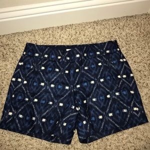 J-crew patterned shorts